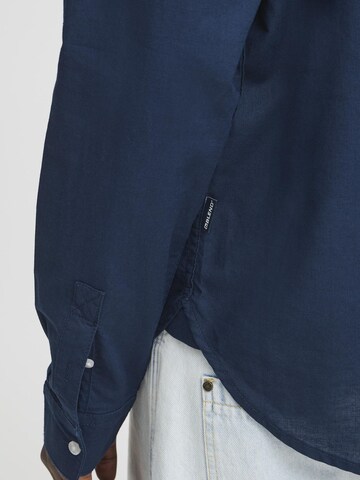 Regular fit Camicia ' BHBAY LINEN ' di BLEND in blu