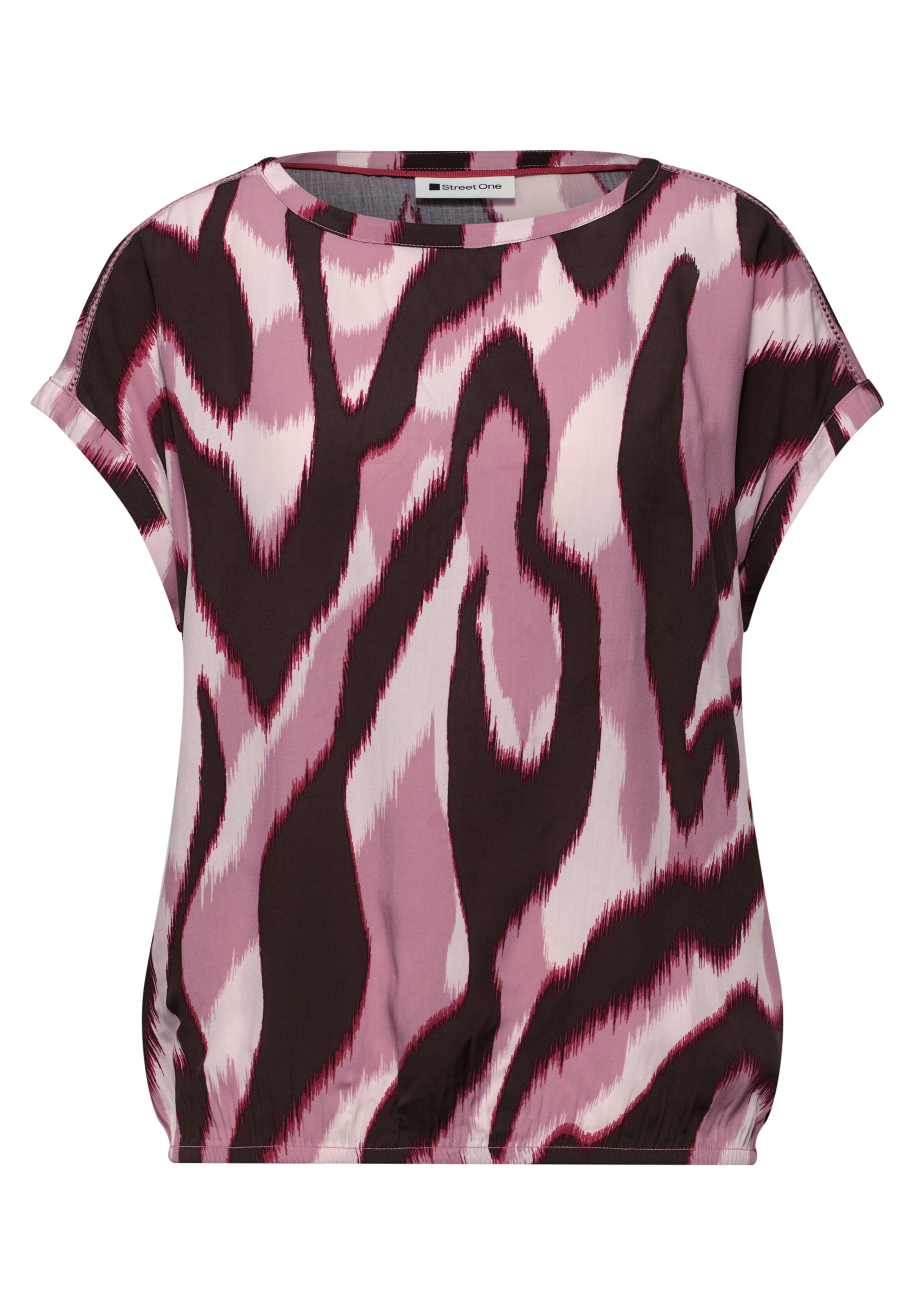 STREET ONE Bluse in Pink: Vorderseite