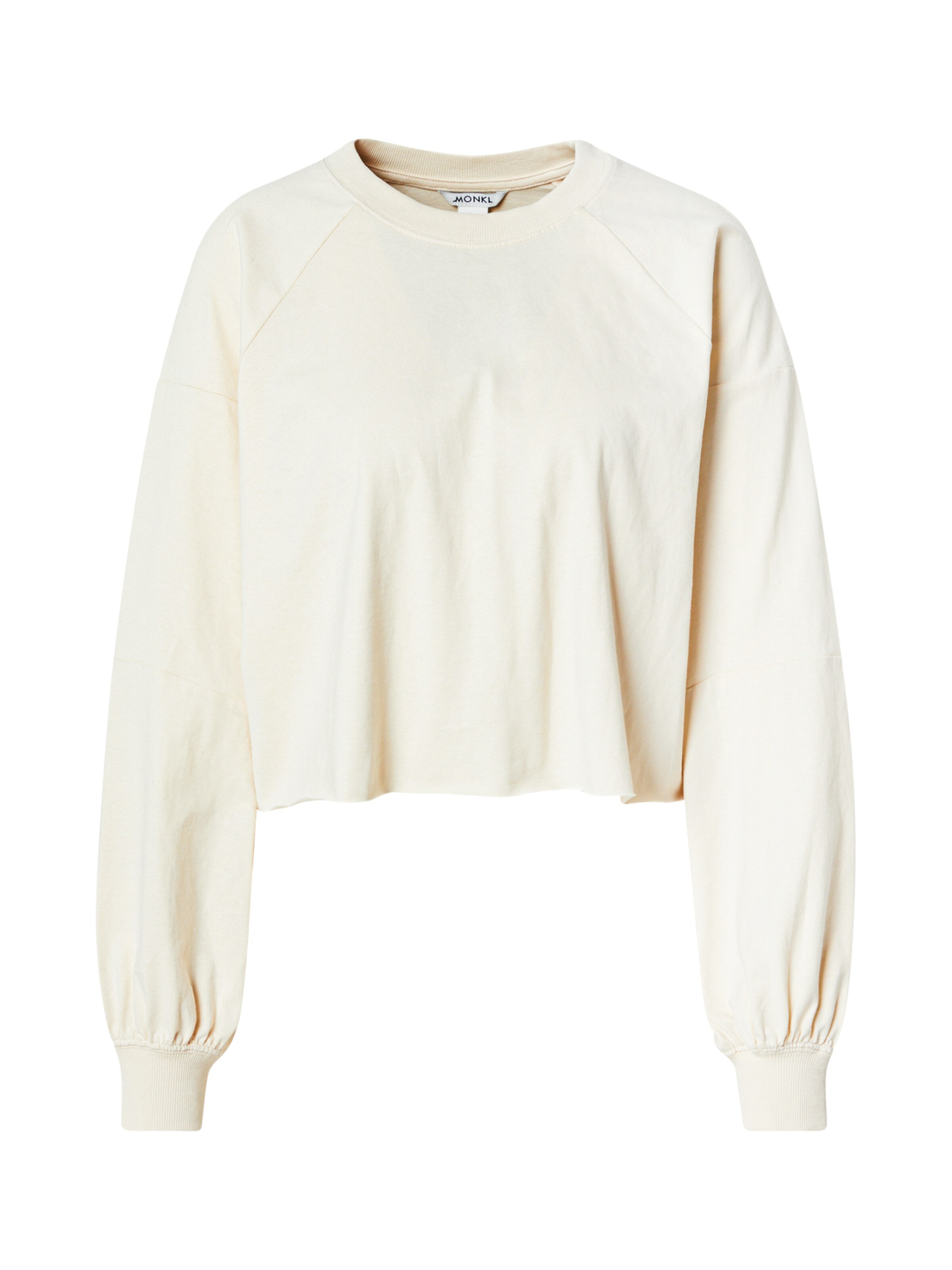 Monki Tričko - Béžová: predná strana