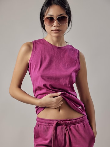 Top 'Canotta Girocollo' di OWN Off With Nature in rosa