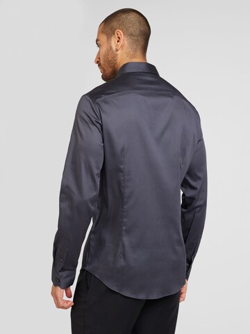 ARMANI EXCHANGE Slim fit Srajca '8NZCBD ZN10Z' | modra barva