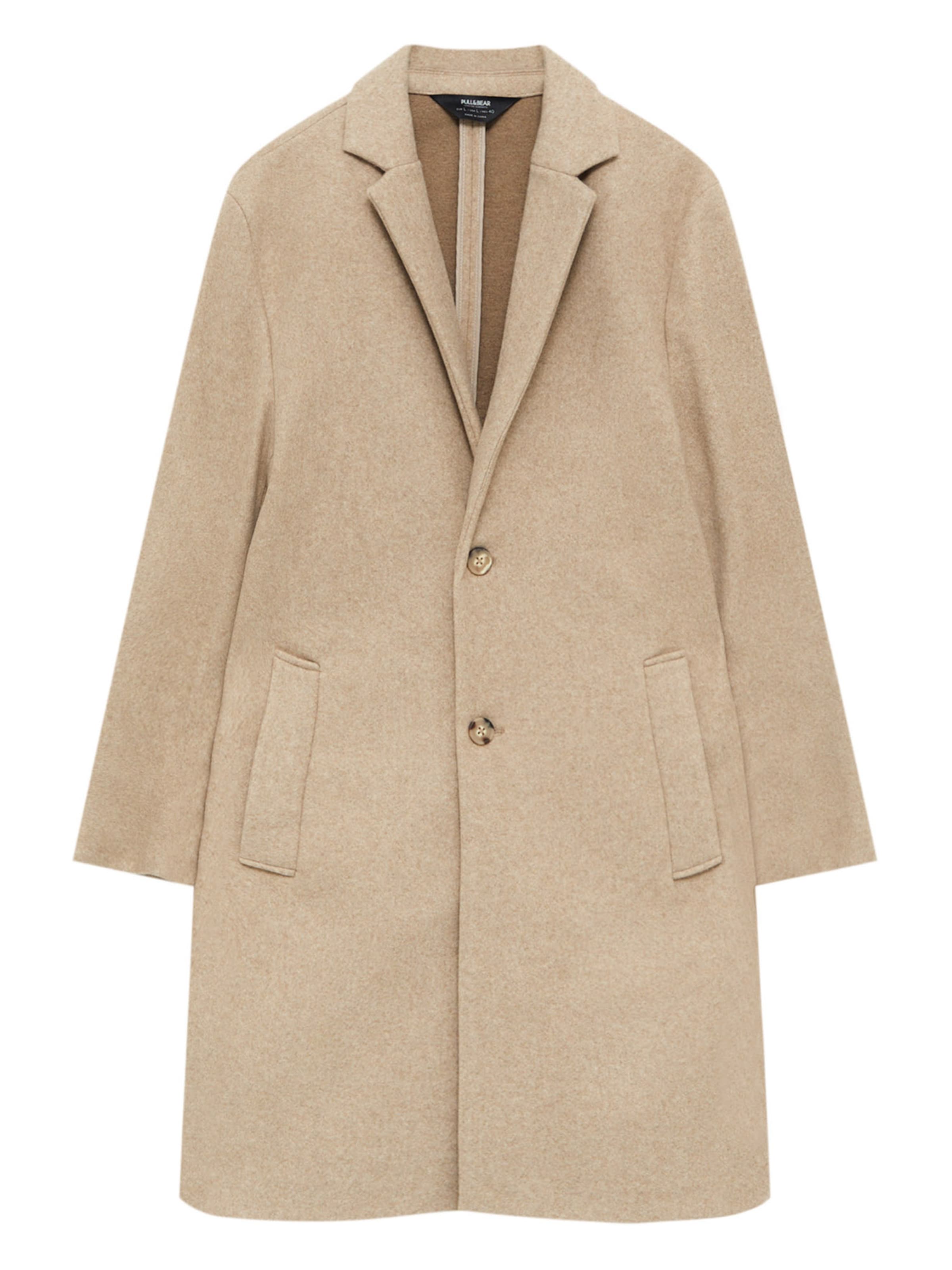 Pull&Bear Átmeneti kabátok - bézs: elől