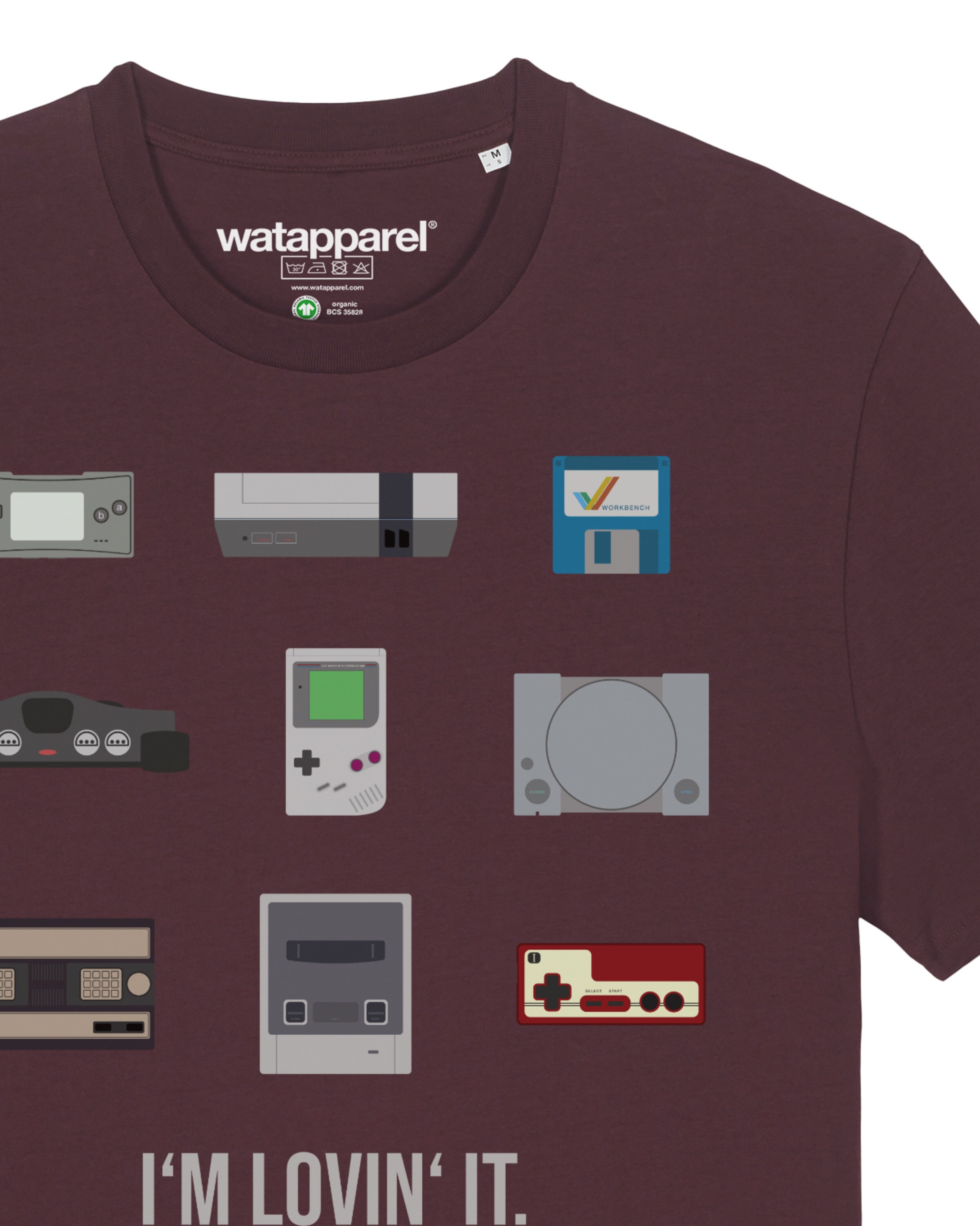 Maglietta 'Videogames' di Watapparel in rosso