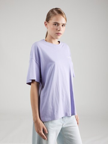 T-shirt 'GIRLFRIEND' WRANGLER en violet : devant