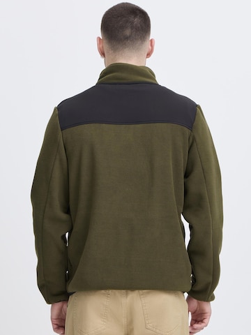 Pull-over ' BHMARIO halfzipp ' BLEND en vert