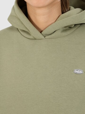 Smilodox Zip-Up Hoodie ' Odelia ' in Green