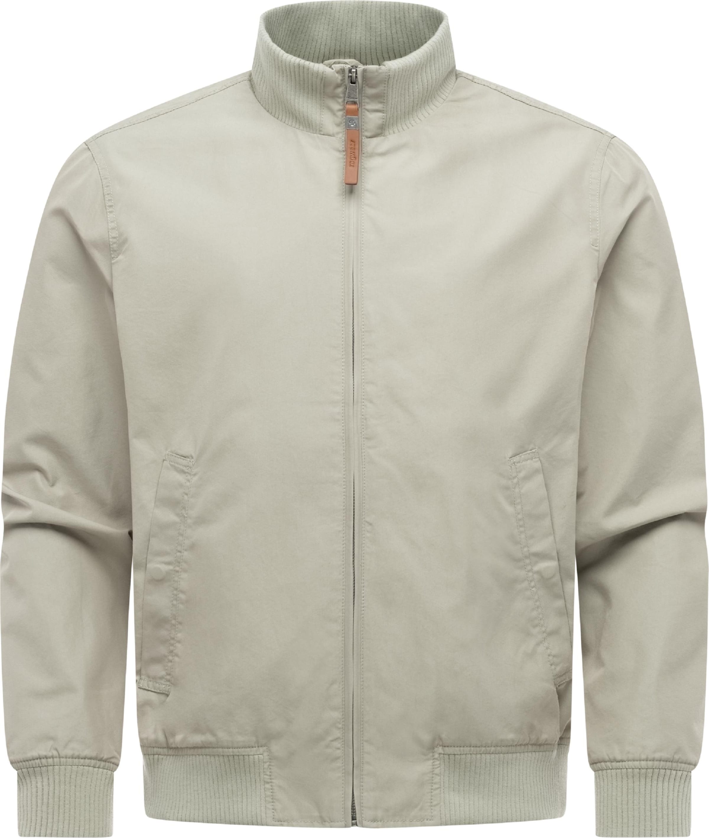 Ragwear Between-Season Jacket 'Crusien' in Green: front