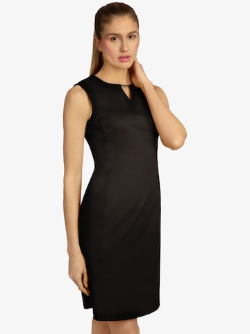 APART Sheath Dress in Black: front