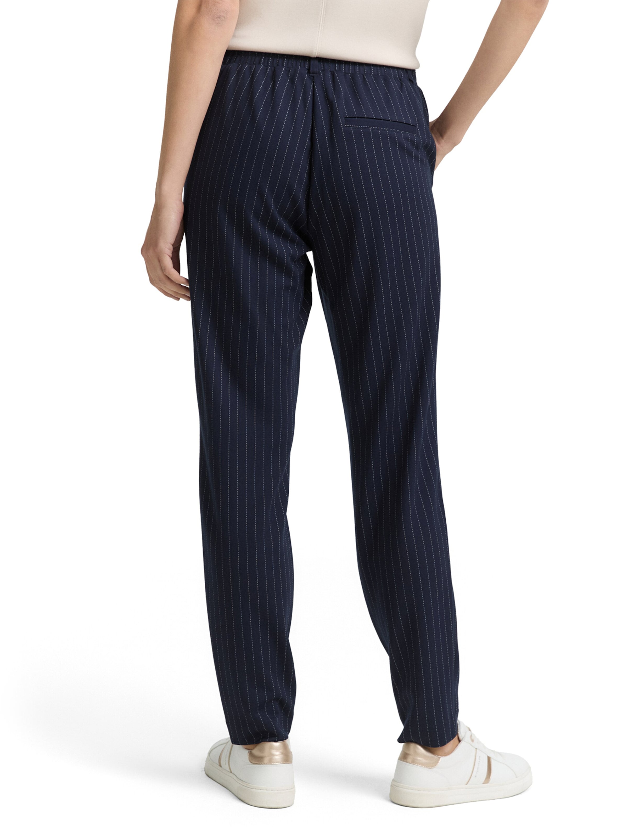 TOM TAILOR Regular Laskoshousut värissä sininen