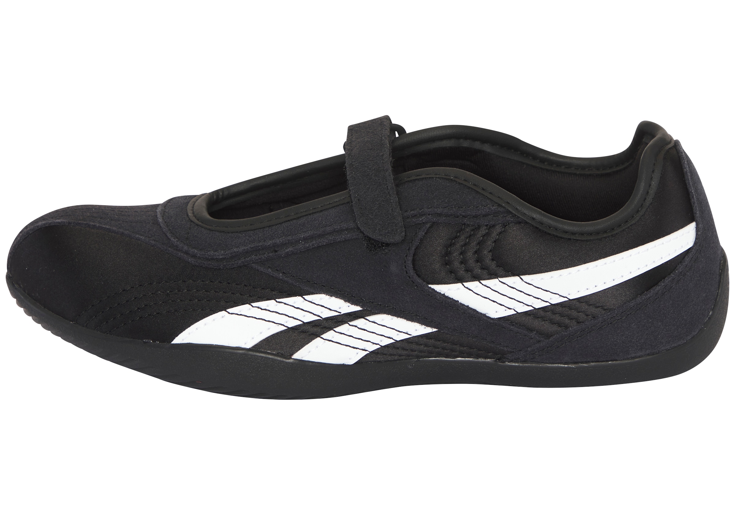 Reebok Slip On 'Classic' in Schwarz