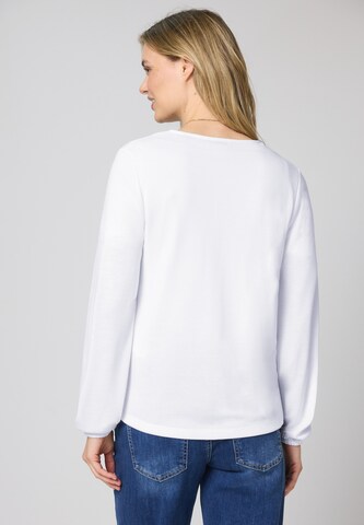 STREET ONE Strickjacke in Weiß