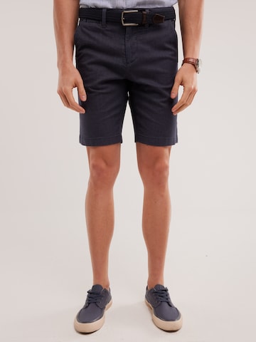 BIG STAR Regular Broek 'Rossin' in Blauw: voorkant