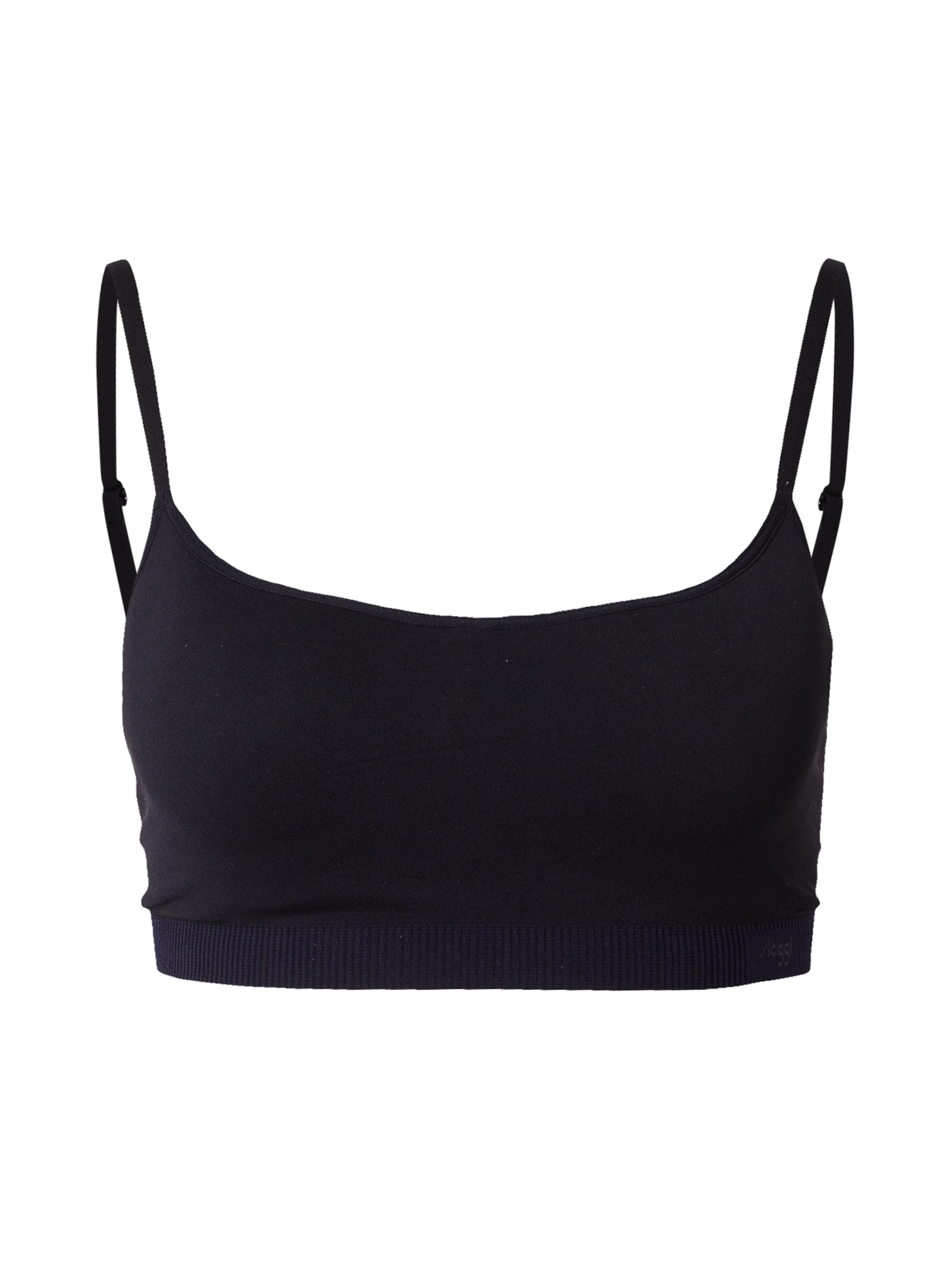 SLOGGI Bustier BH 'Ever Infused' in Schwarz: Vorderseite