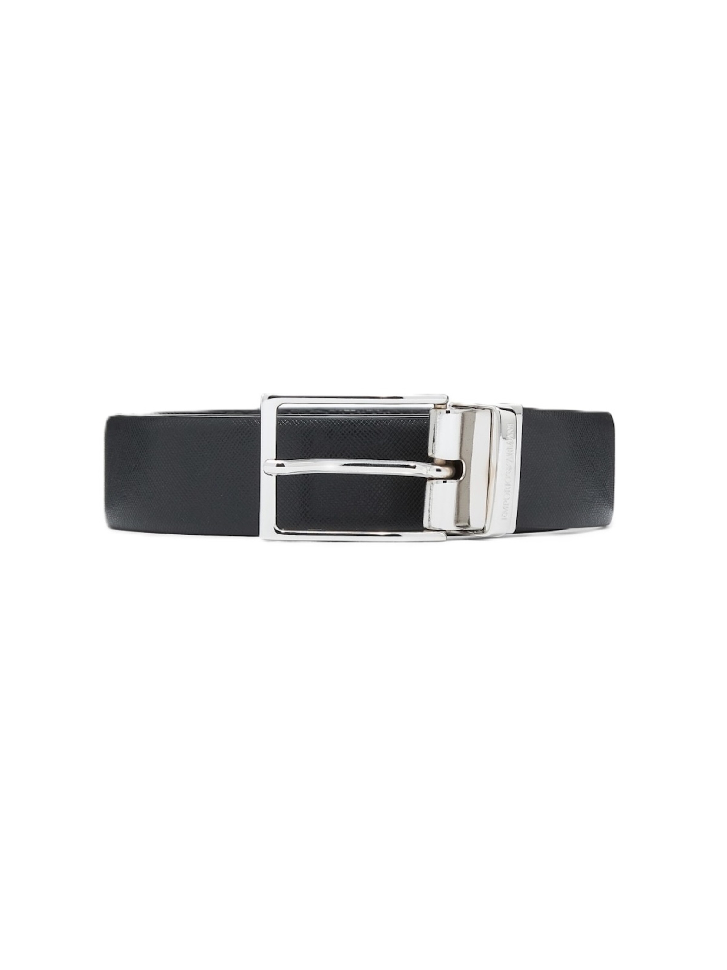 Emporio Armani Gürtel 'EM005540 AF24909'‌‌‌‌‌‌‌‌‌ in Schwarz: Vorderseite