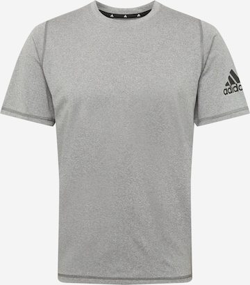 ADIDAS SPORTSWEAR Функционална тениска в сиво: отпред