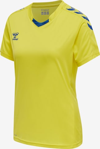 Hummel Performance Shirt 'CORE XK POLY' in Yellow
