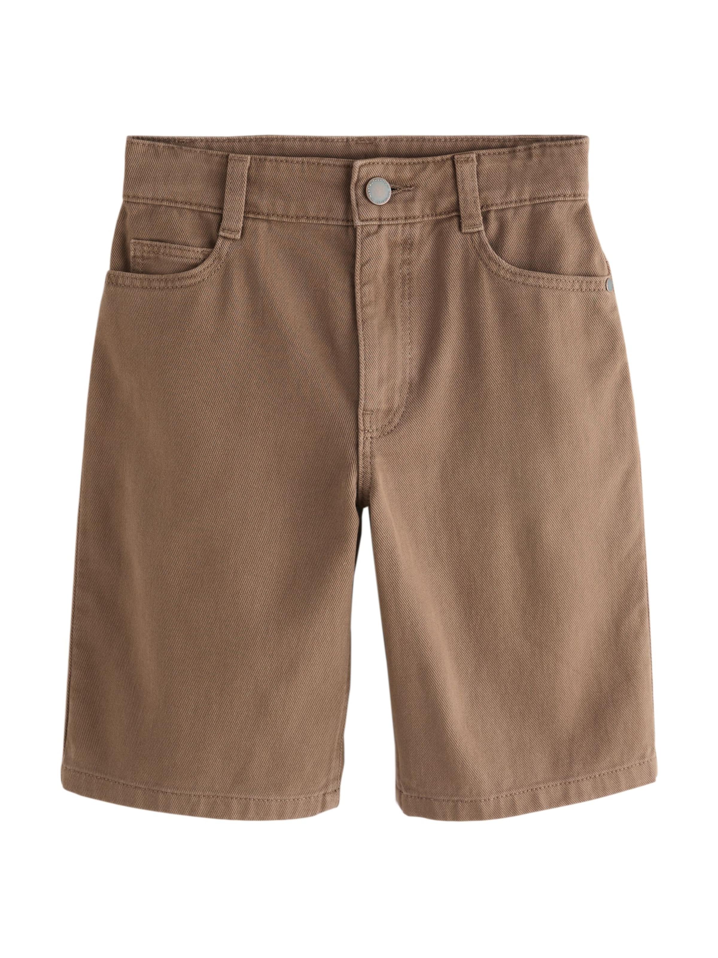 Next Обычный Джинсы в Коричневый: спереди