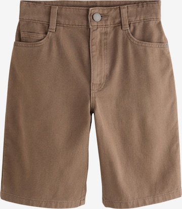 Jean Next en marron : devant