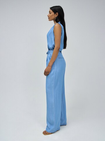 Salsa Jeans Wide leg Pleat-front jeans in Blue