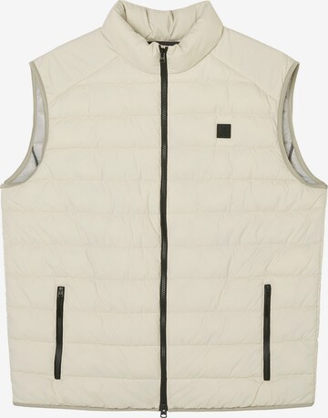 Gilet Marc O'Polo en blanc : devant