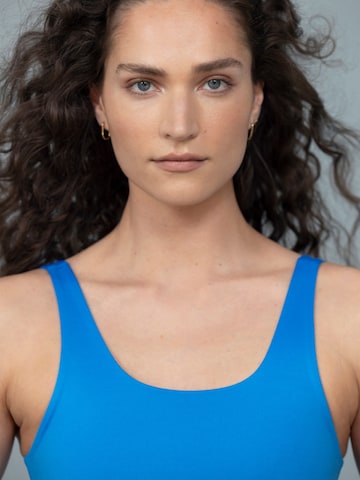 Bustier Soutien-gorge de sport Hey Honey en bleu