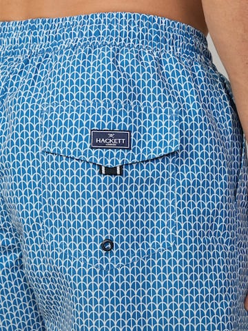 Hackett London Badeshorts in Blau