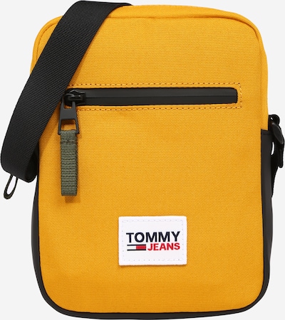Tommy Jeans Sac à bandoulière en jaune d'or / noir, Vue avec produit