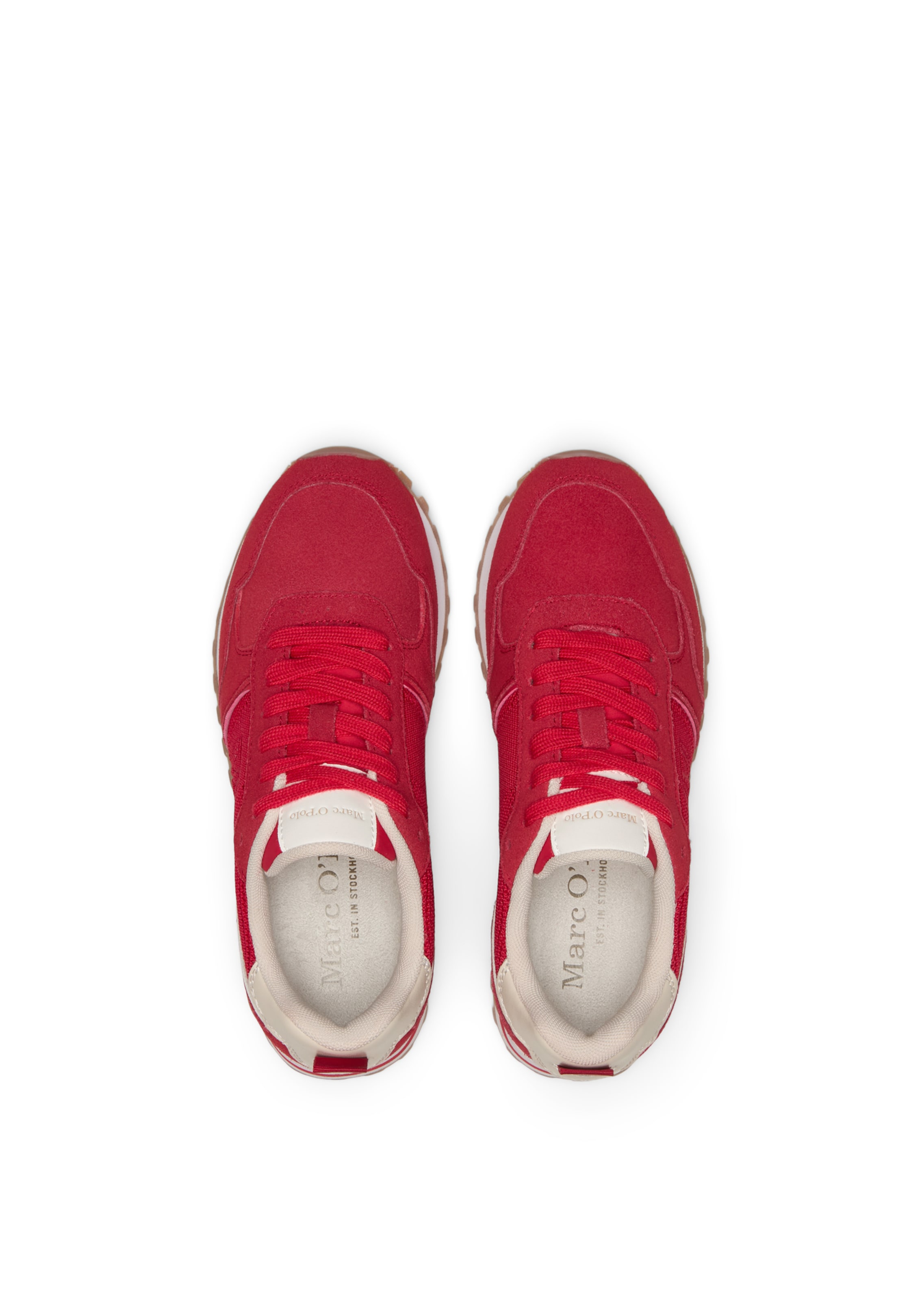 Marc O'Polo Platform trainers 'Bjorna' in Red