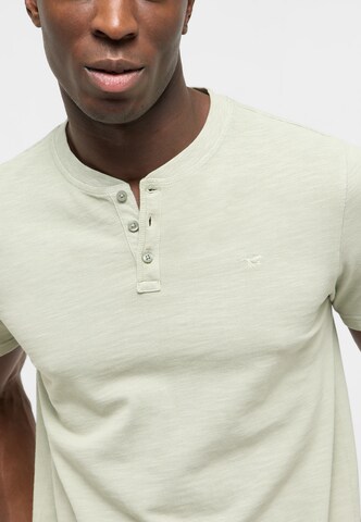 MUSTANG T-Shirt 'Style Acton' in Grün
