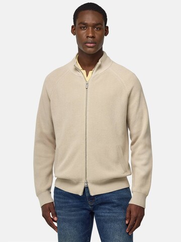 Boggi Milano Knit cardigan in Beige: front