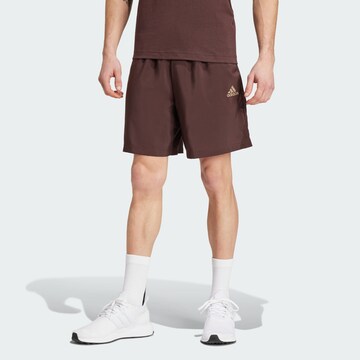 ADIDAS SPORTSWEAR Regular Sports trousers 'Essentials Chelsea' in Brown