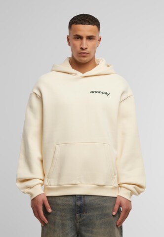 MT Upscale Sweatshirt 'Theory Of Anomaly' in Beige: voorkant