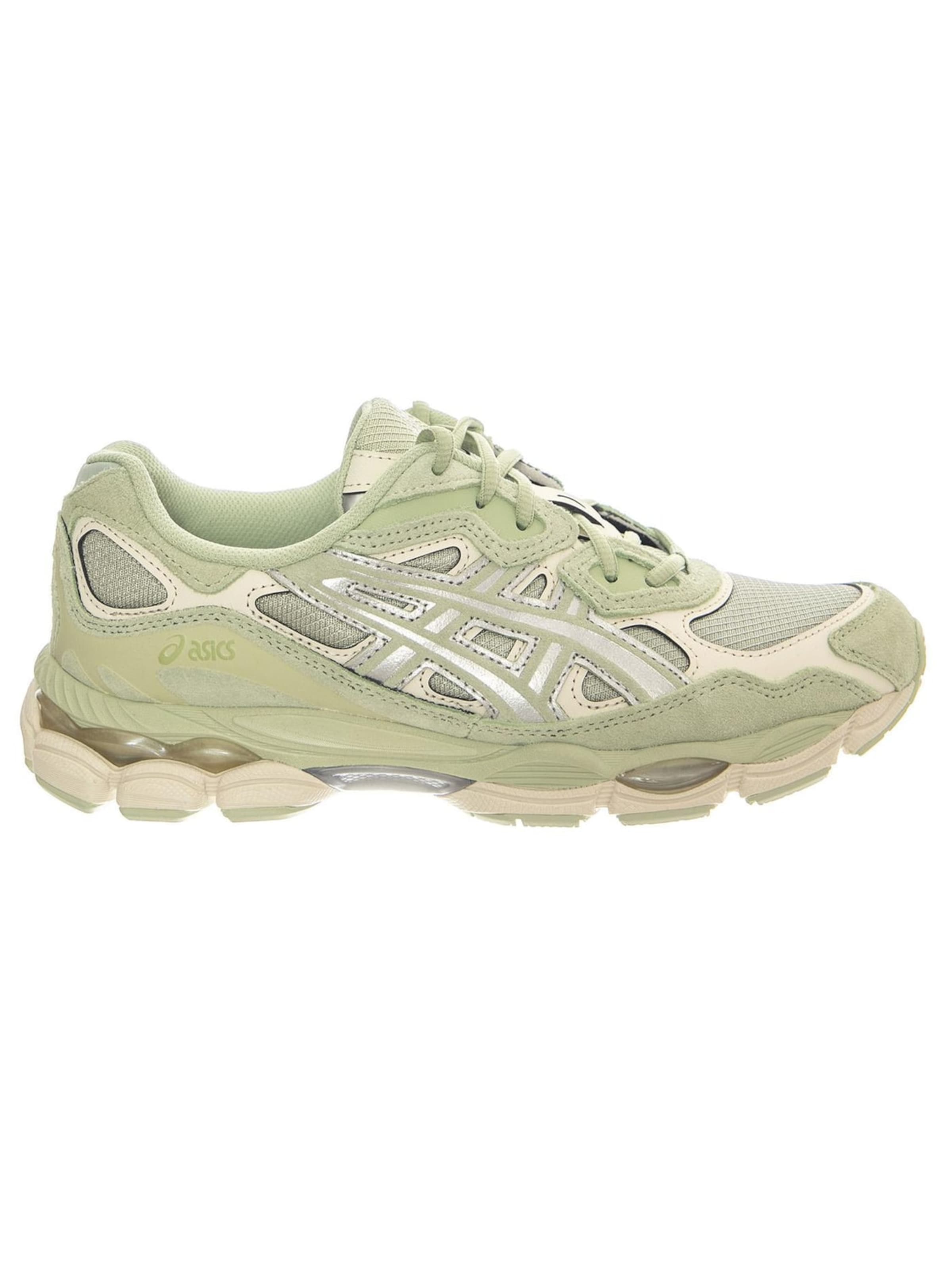 ASICS Sporty snøresko 'GEL-NYC Sage Frost / Pure Silver' i grøn: forside