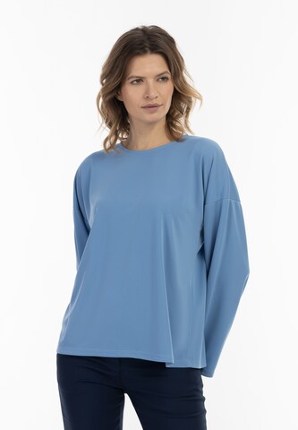 usha BLACK LABEL Blouse in Blue: front