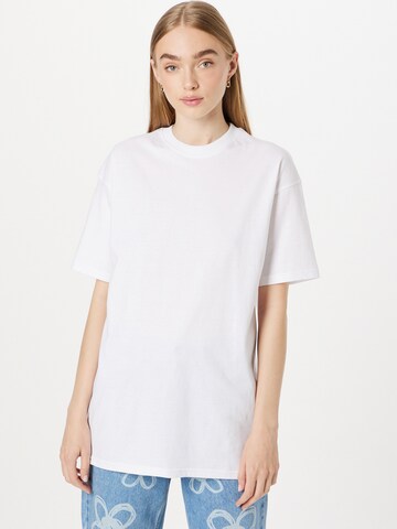 T-shirt Nasty Gal en blanc : devant