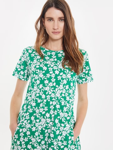 Threadbare Zomerjurk 'Danni' in Groen