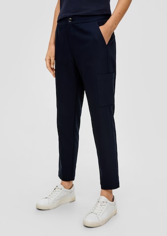 s.Oliver Regular Trousers in Blue