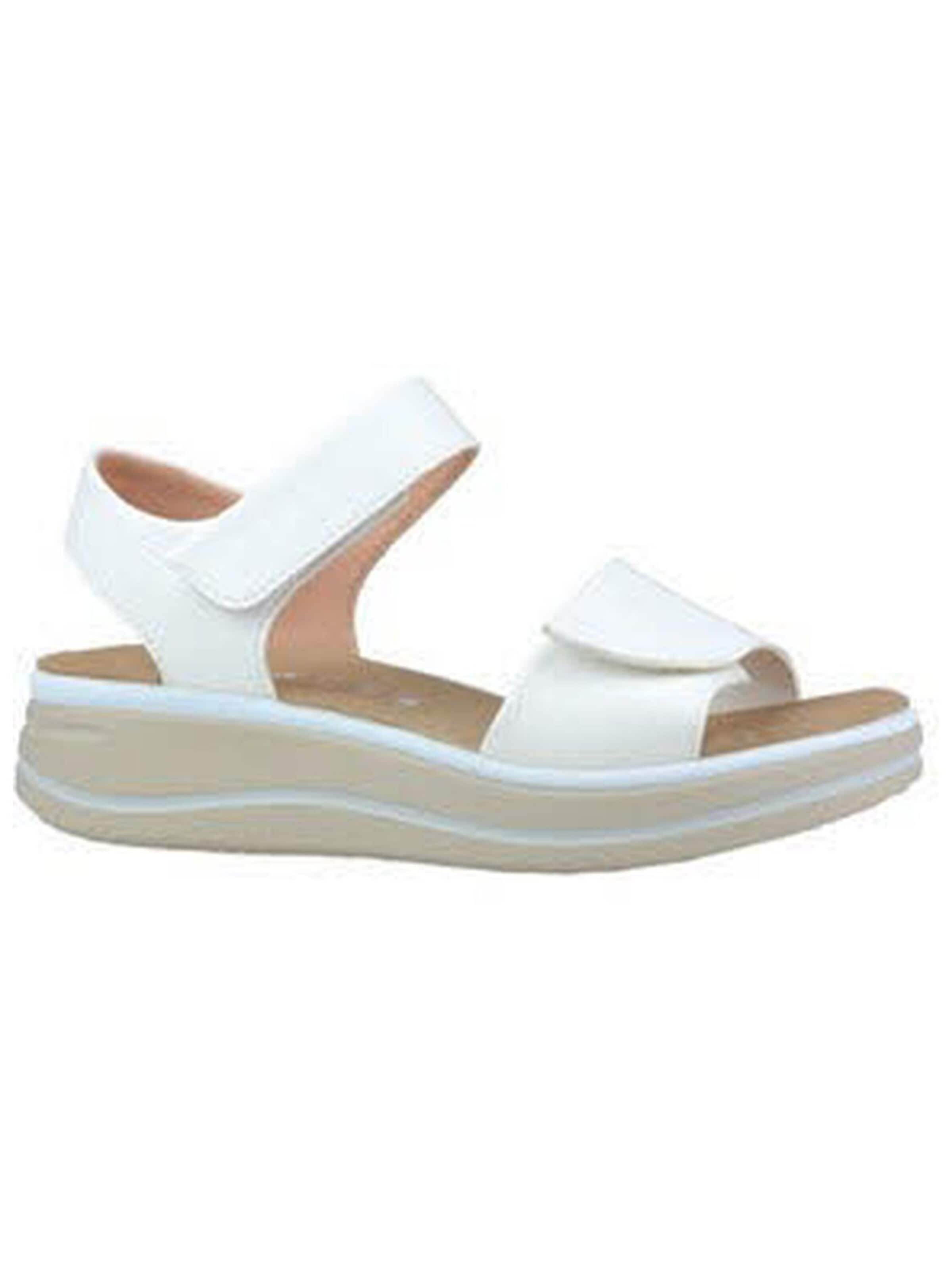 Hartjes - Sandalias 'Sandalette Damen 132200210 0200 Echtleder in weiß' en blanco: frente