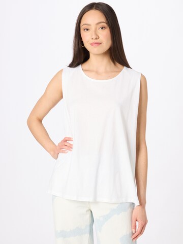 Top di UNITED COLORS OF BENETTON in bianco: frontale