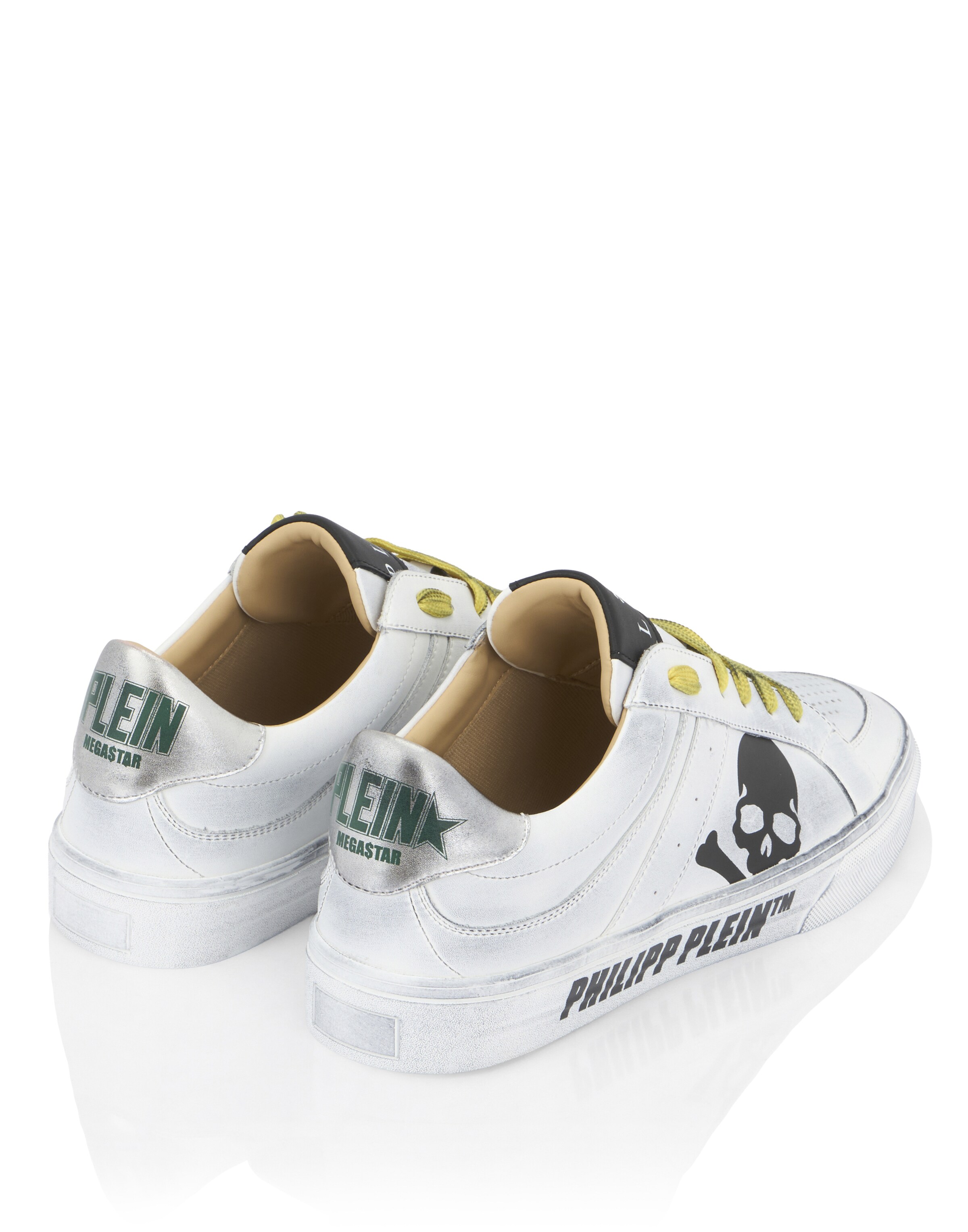 Baskets basses 'Retrokickz' Philipp Plein en blanc
