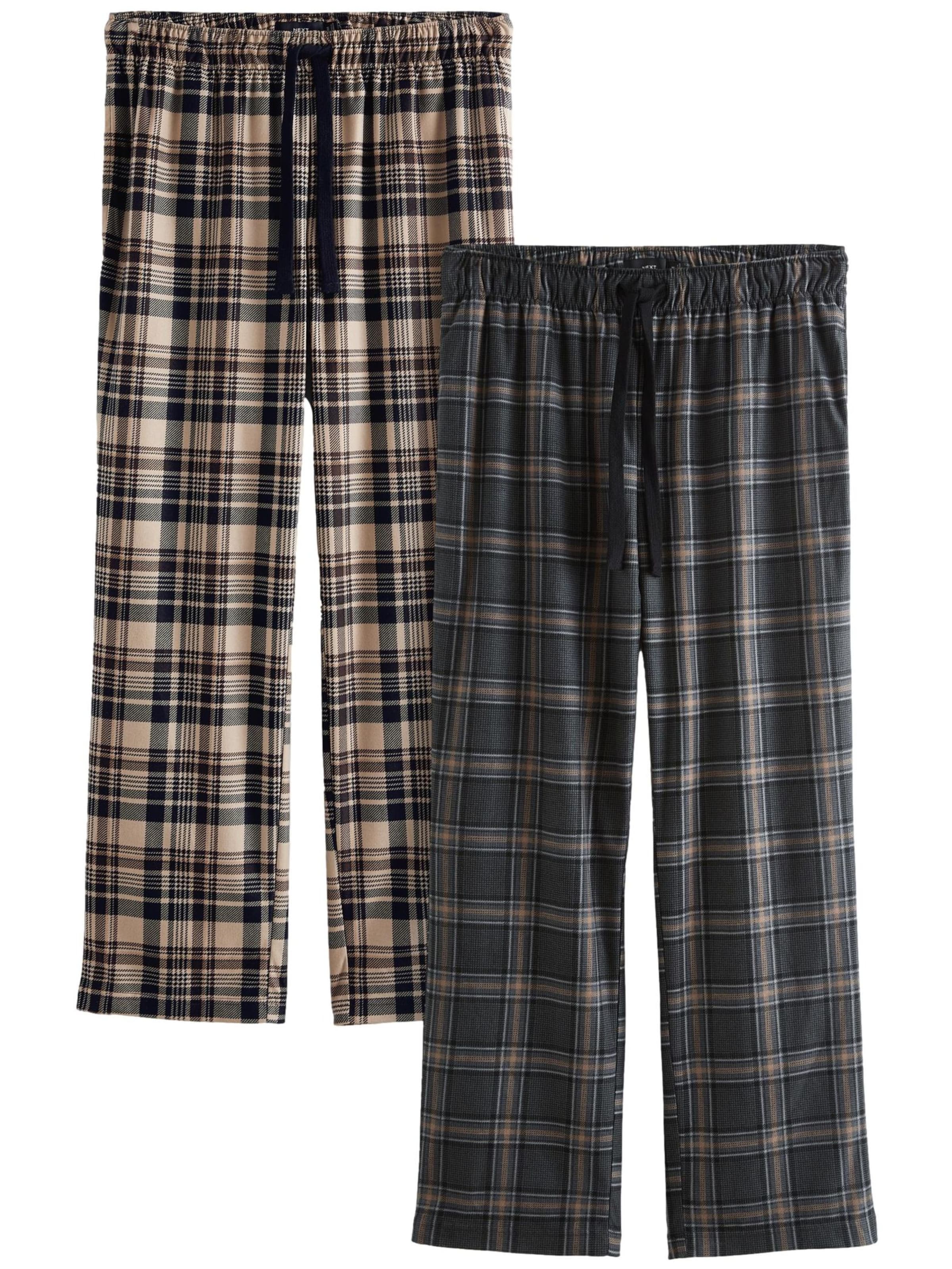 Next Pajama pants in Beige: front