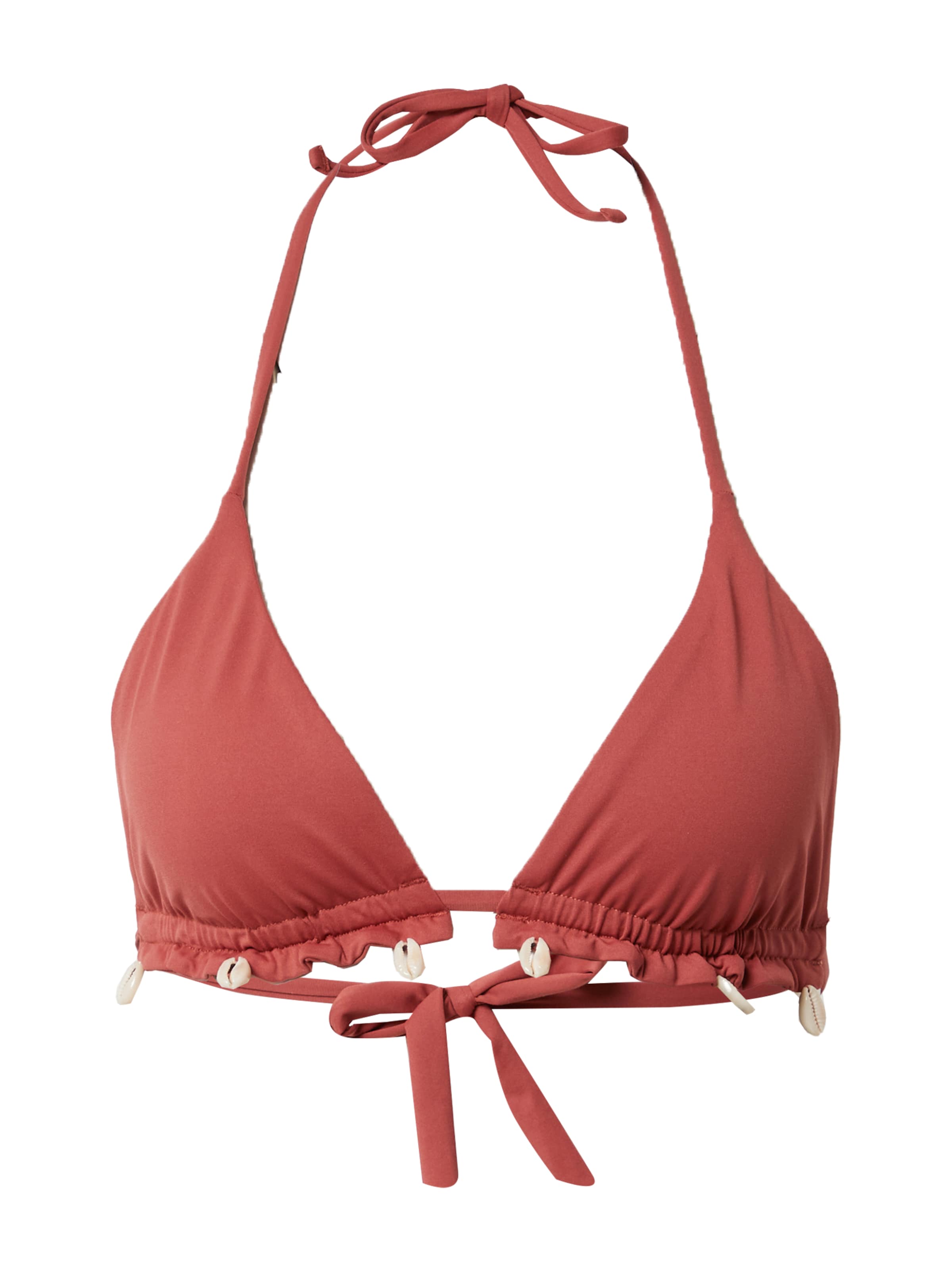 Triangle Hauts de bikini Banana Moon en rose : devant