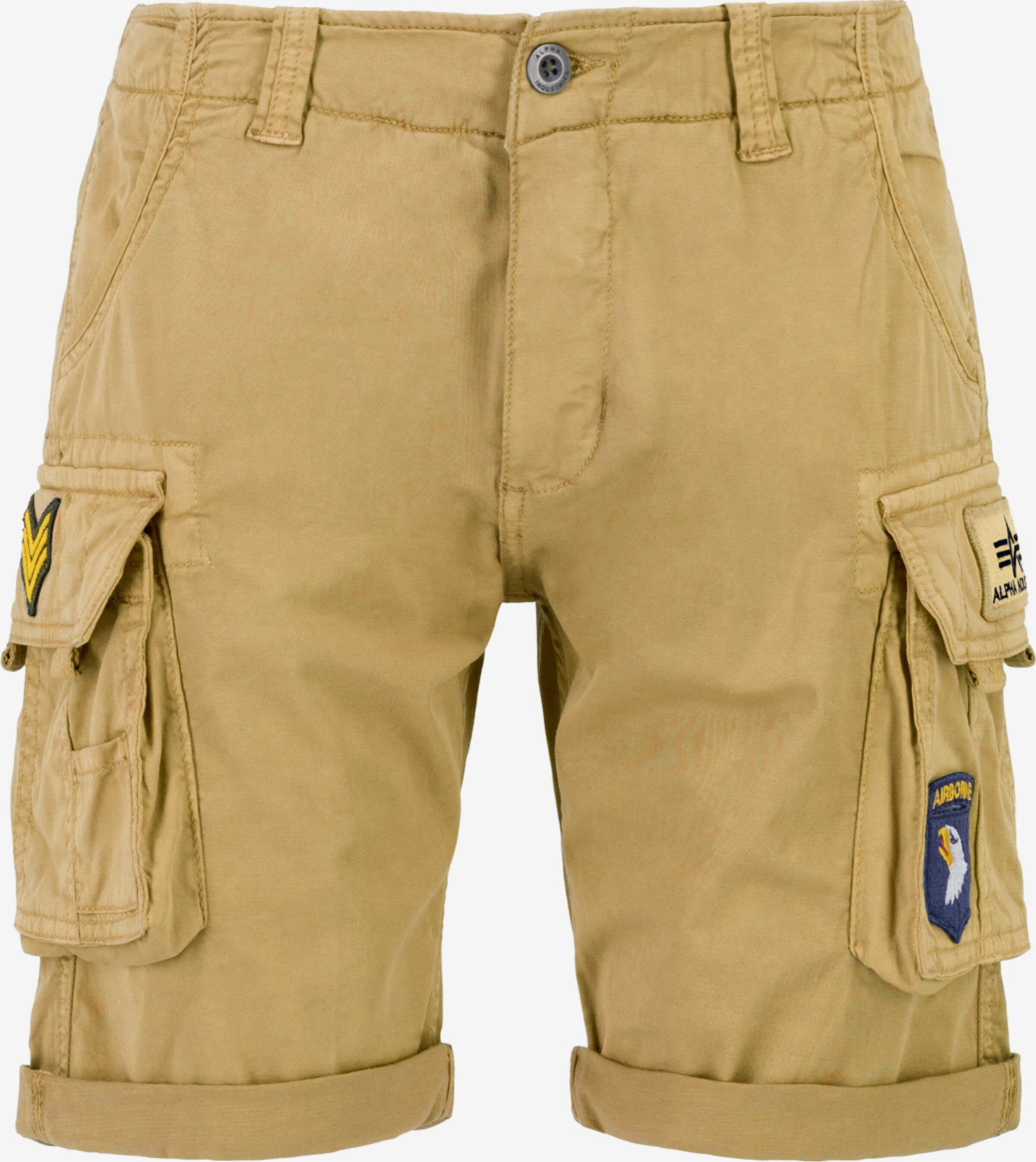 YOU INDUSTRIES Cargo Regular ABOUT ALPHA Pants | in Sand