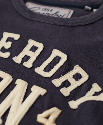 T-Shirt Superdry en bleu