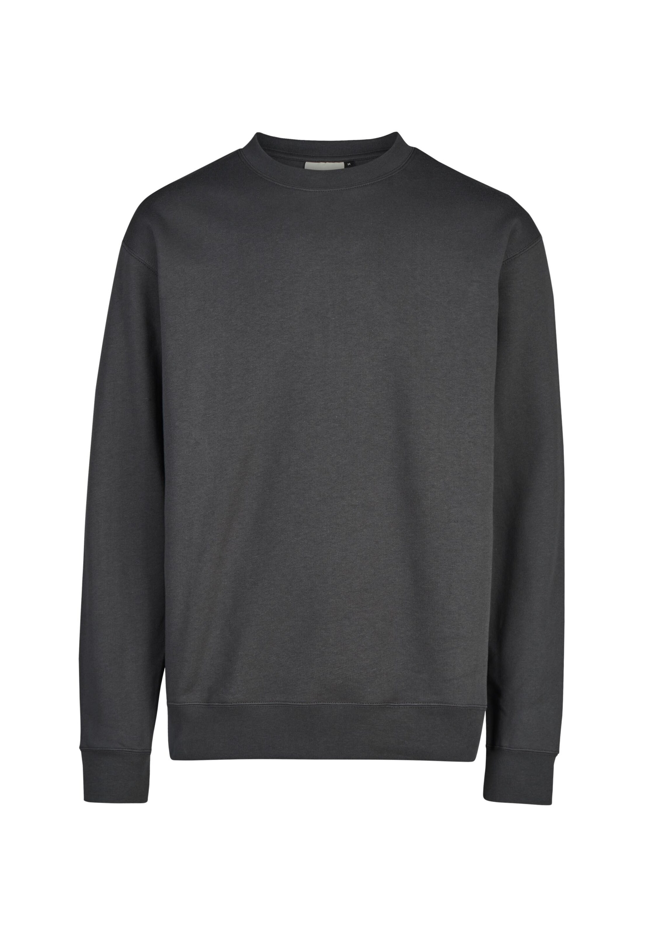 Cleptomanicx Sweatshirt 'Crewneck Ligull Classic' in Grau: Vorderseite