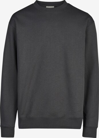 Cleptomanicx Sweatshirt 'Crewneck Ligull Classic' in Grau: Vorderseite