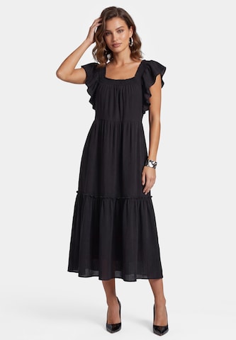 faina - Vestido de verão em preto: frente