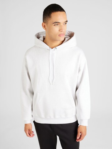 Sweat-shirt 'Swoosh' Nike Sportswear en gris : devant