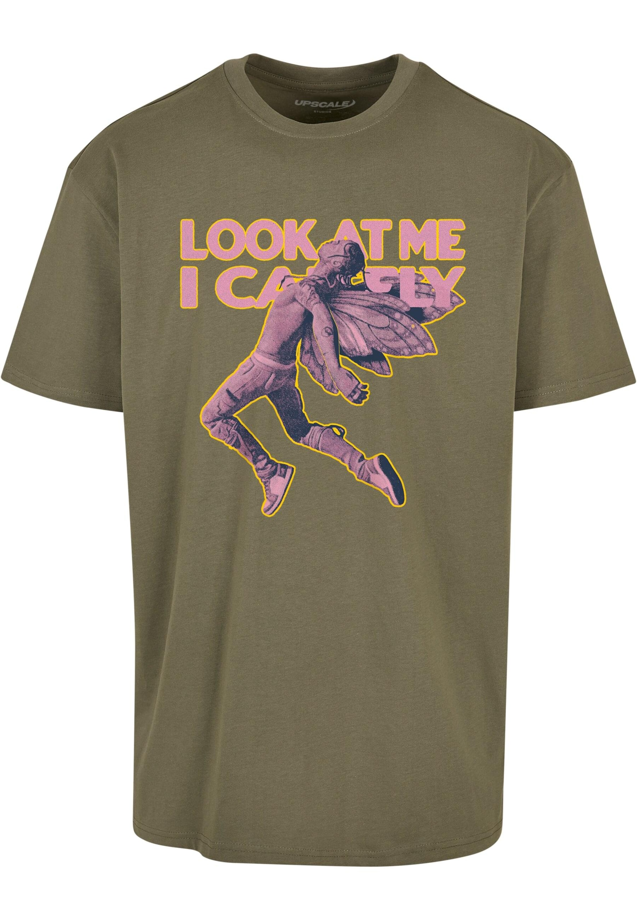 MT Upscale Shirt 'Look' in Green: front