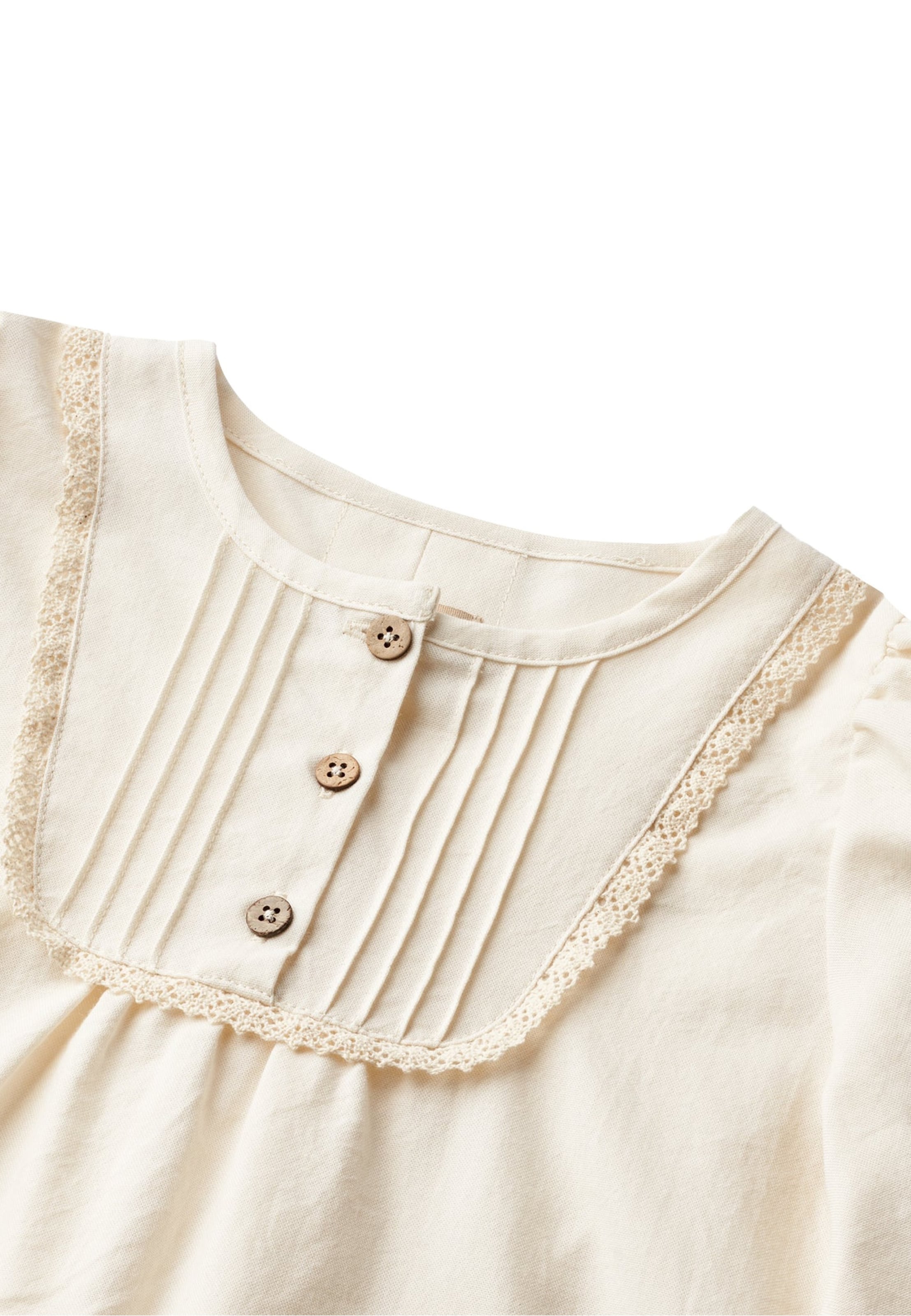 Chemise de nuit 'Lucia' WHEAT en blanc